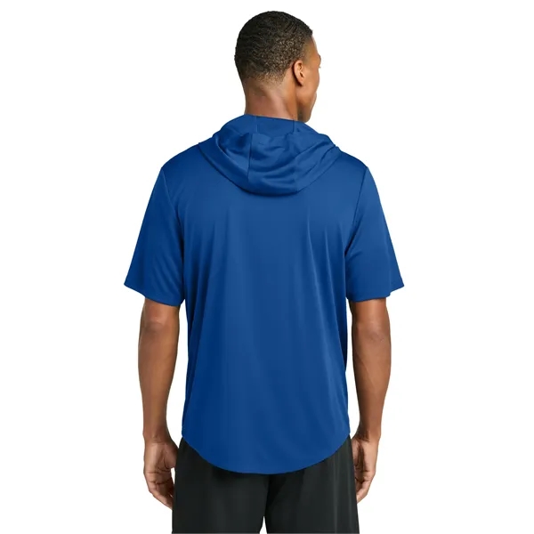 Sport-Tek Club Short Sleeve Hoodie... from ASI 84863 SanMar