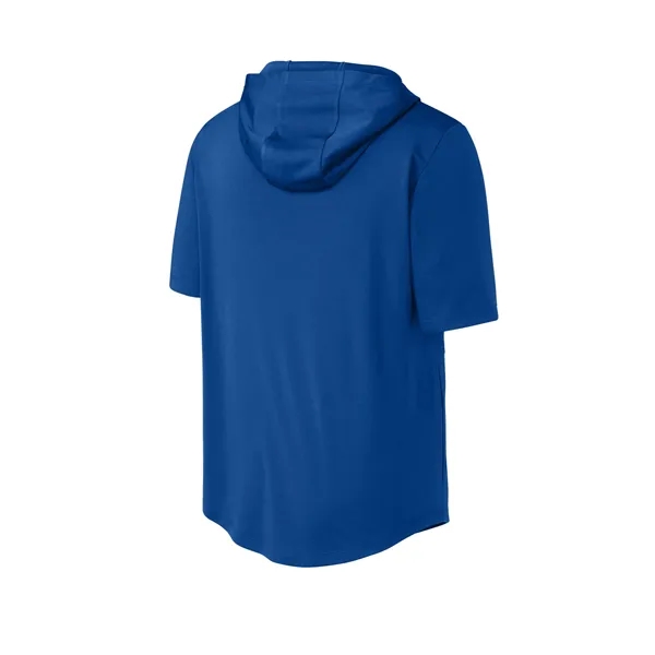 Sport-Tek Club Short Sleeve Hoodie... from ASI 84863 SanMar
