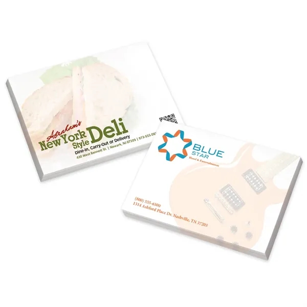 Souvenir® Sticky Note™ 4" x 3" Pad, 25 sheet... from ASI 40480 Koozie Group