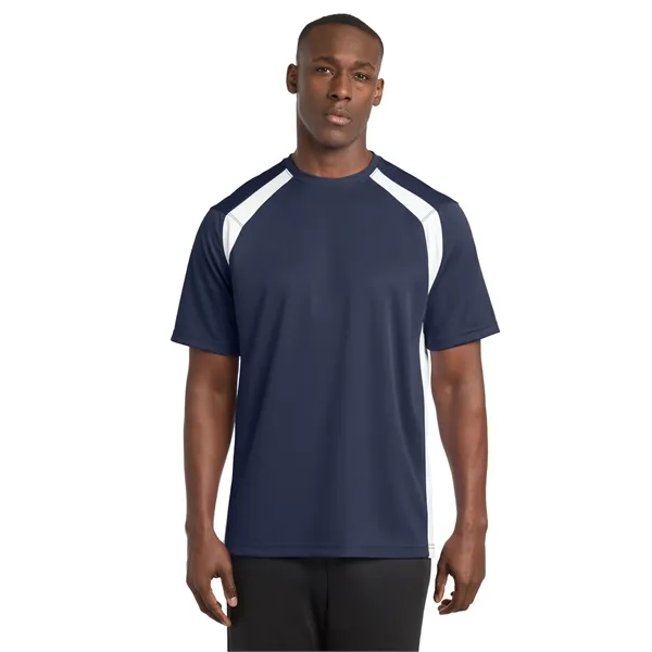 Sport-Tek Dry Zone Colorblock Crew.... from ASI 84863 SanMar