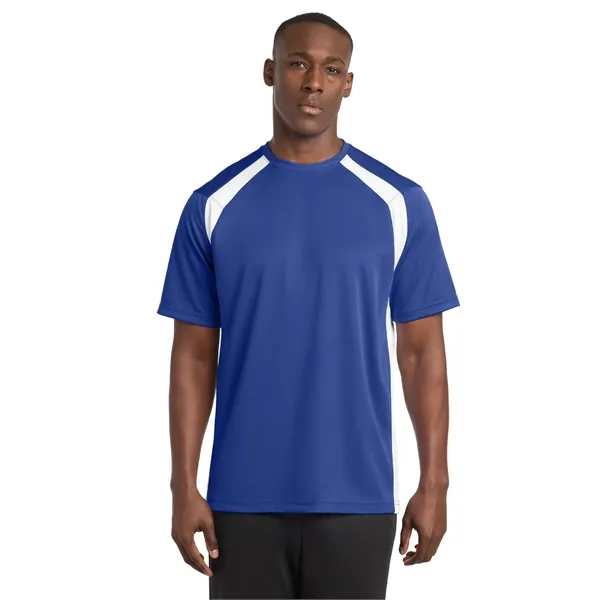 Sport-Tek Dry Zone Colorblock Crew.... from ASI 84863 SanMar