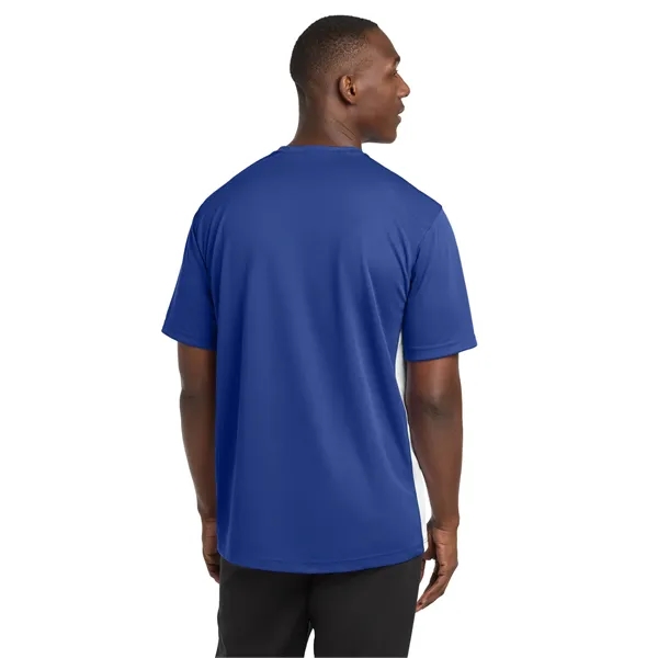 Sport-Tek Dry Zone Colorblock Crew.... from ASI 84863 SanMar