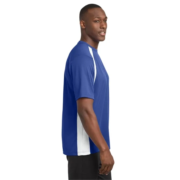 Sport-Tek Dry Zone Colorblock Crew.... from ASI 84863 SanMar