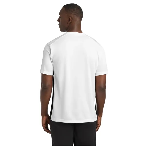 Sport-Tek Dry Zone Colorblock Crew.... from ASI 84863 SanMar