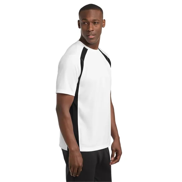Sport-Tek Dry Zone Colorblock Crew.... from ASI 84863 SanMar