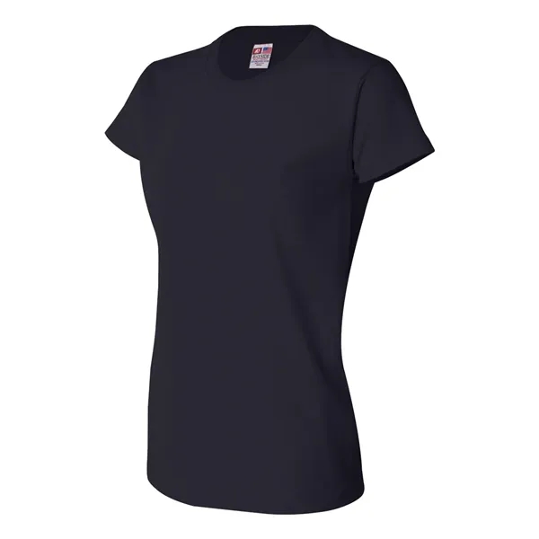 Women's USA made 6.1 oz preshrunk 100% heavyweight cotton t-shirt. Blank... from ASI 84358 S&S Activewear