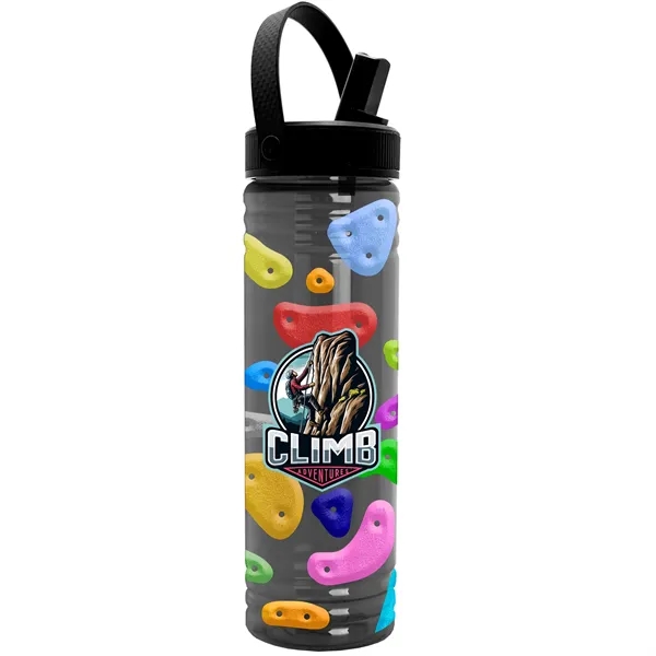 Garyline® Slim Fit RPET Bottle with Flip-Straw, Swivel-Ha...... from ASI 40480 Koozie Group
