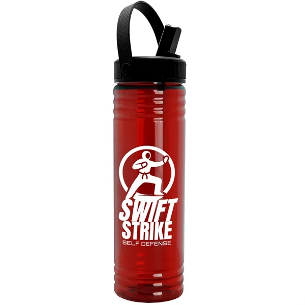 Garyline® Slim Fit RPET Bottle with Flip-Straw, Swivel-Ha...... from ASI 40480 Koozie Group