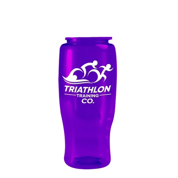 Garyline® Poly+ Recycled Bottle with Push-Pull Lid - 27 oz.... from ASI 40480 Koozie Group