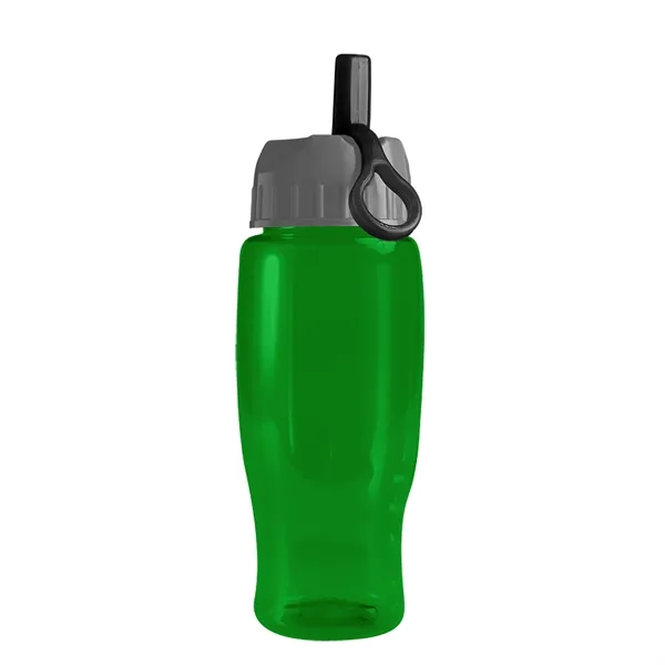 Garyline® Poly+ Recycled Bottle with Ring-Straw Lid - 27 oz.... from ASI 40480 Koozie Group