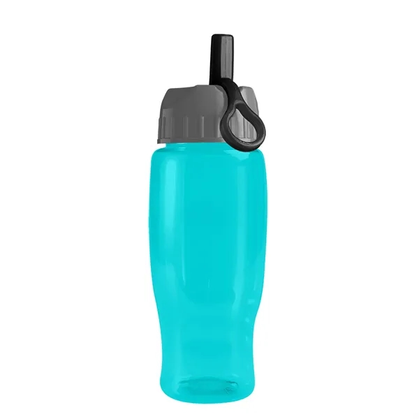 Garyline® Poly+ Recycled Bottle with Ring-Straw Lid - 27 oz.... from ASI 40480 Koozie Group