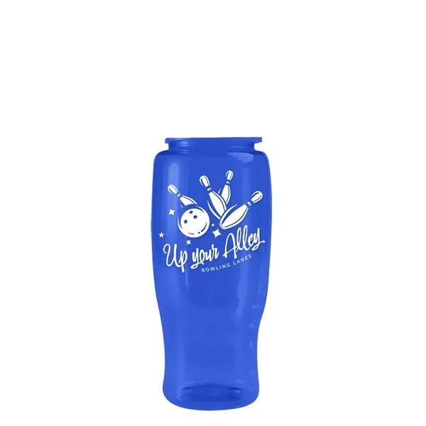 Garyline® Poly+ Recycled Bottle with Ring-Straw Lid - 27 oz.... from ASI 40480 Koozie Group