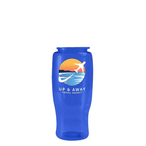 Garyline® Poly+ Recycled Bottle with Ring-Straw Lid - 27 oz.... from ASI 40480 Koozie Group