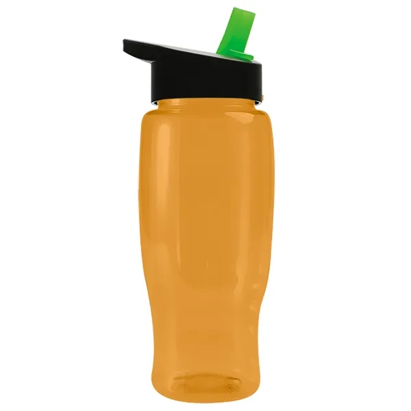 Garyline® Poly+ Recycled Bottle with Flip-Straw Lid - 27 oz.... from ASI 40480 Koozie Group