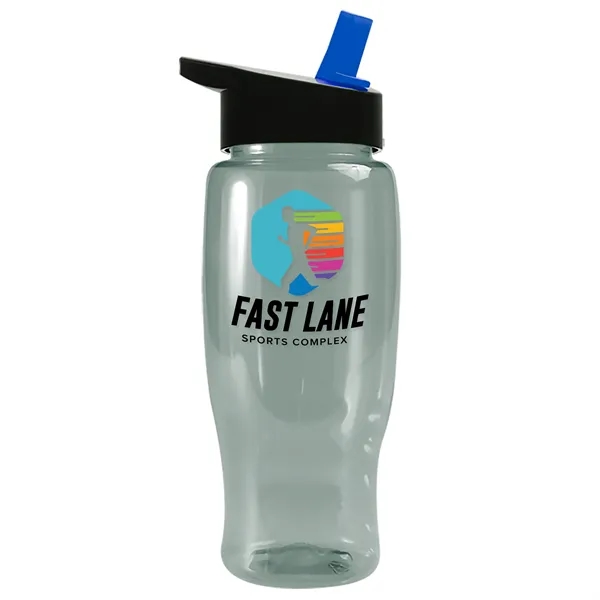 Garyline® Poly+ Recycled Bottle with Flip-Straw Lid - 27 oz.... from ASI 40480 Koozie Group