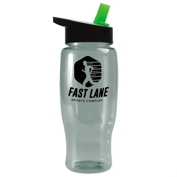 Garyline® Poly+ Recycled Bottle with Flip-Straw Lid - 27 oz.... from ASI 40480 Koozie Group