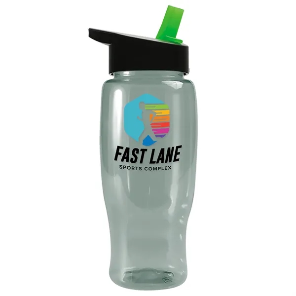 Garyline® Poly+ Recycled Bottle with Flip-Straw Lid - 27 oz.... from ASI 40480 Koozie Group