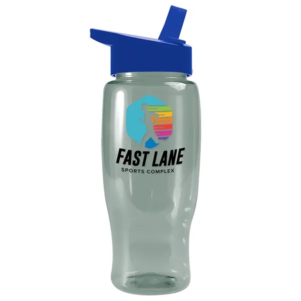 Garyline® Poly+ Recycled Bottle with Flip-Straw Lid - 27 oz.... from ASI 40480 Koozie Group