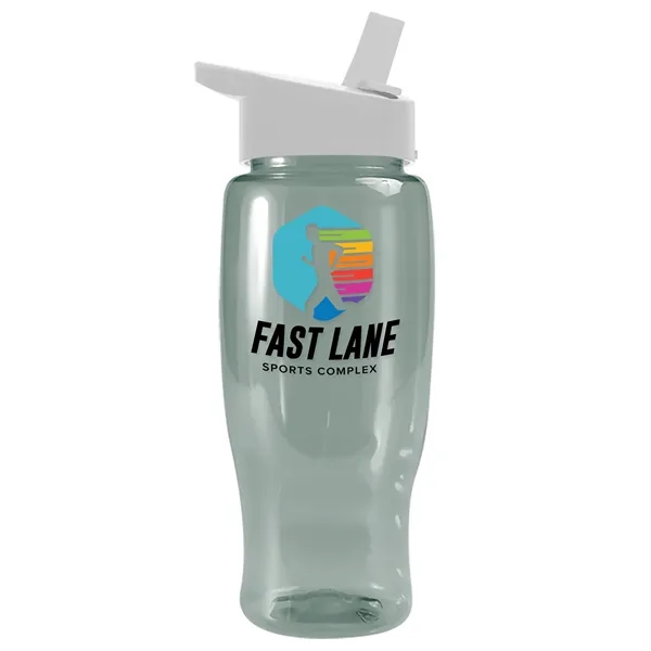 Garyline® Poly+ Recycled Bottle with Flip-Straw Lid - 27 oz.... from ASI 40480 Koozie Group