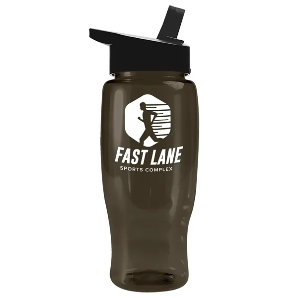 Garyline® Poly+ Recycled Bottle with Flip-Straw Lid - 27 oz.... from ASI 40480 Koozie Group