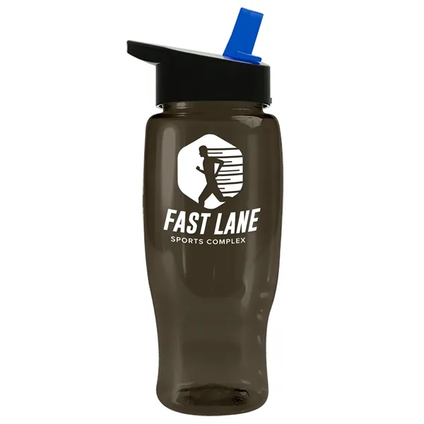 Garyline® Poly+ Recycled Bottle with Flip-Straw Lid - 27 oz.... from ASI 40480 Koozie Group