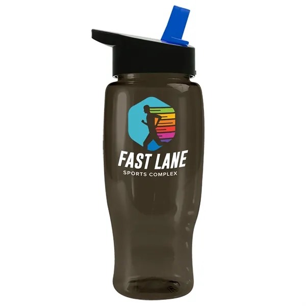 Garyline® Poly+ Recycled Bottle with Flip-Straw Lid - 27 oz.... from ASI 40480 Koozie Group