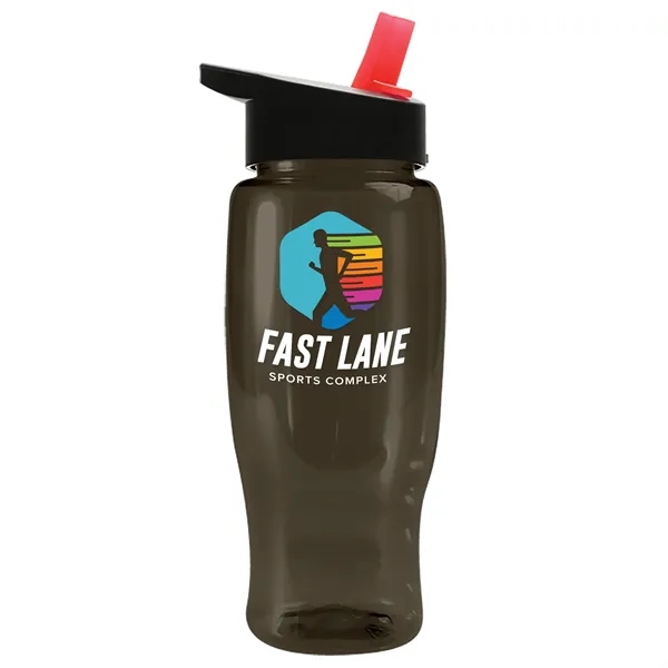 Garyline® Poly+ Recycled Bottle with Flip-Straw Lid - 27 oz.... from ASI 40480 Koozie Group
