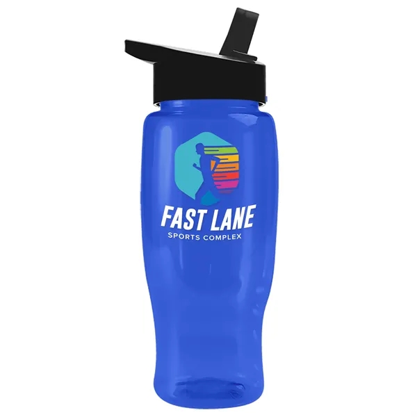 Garyline® Poly+ Recycled Bottle with Flip-Straw Lid - 27 oz.... from ASI 40480 Koozie Group