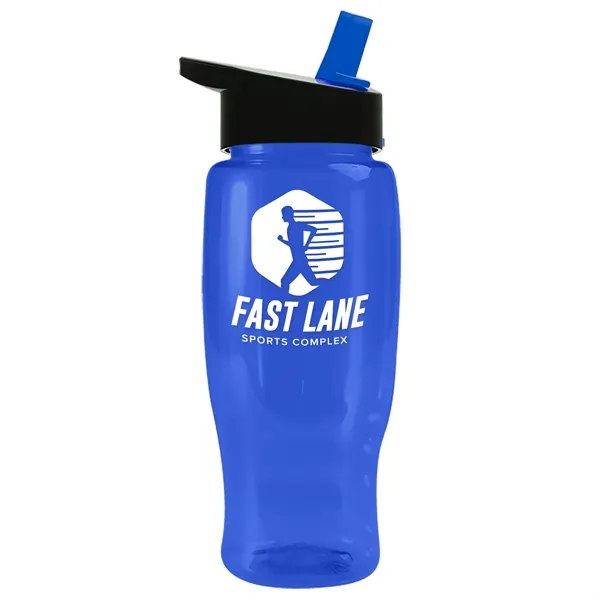 Garyline® Poly+ Recycled Bottle with Flip-Straw Lid - 27 oz.... from ASI 40480 Koozie Group