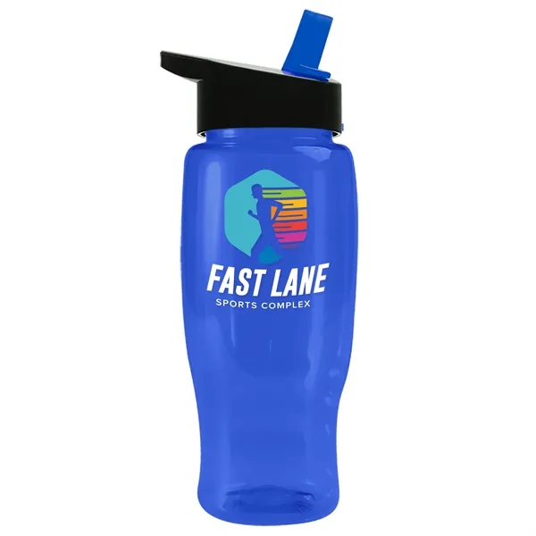Garyline® Poly+ Recycled Bottle with Flip-Straw Lid - 27 oz.... from ASI 40480 Koozie Group