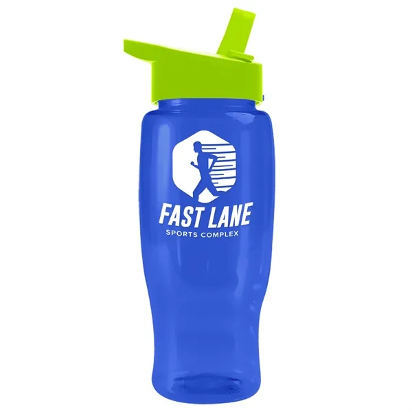 Garyline® Poly+ Recycled Bottle with Flip-Straw Lid - 27 oz.... from ASI 40480 Koozie Group