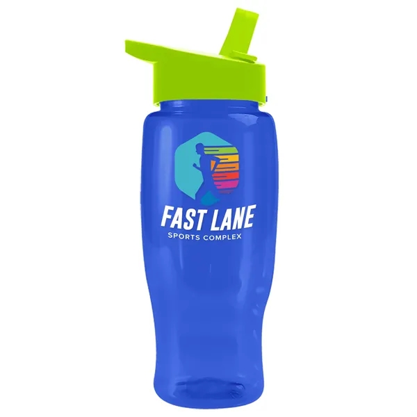 Garyline® Poly+ Recycled Bottle with Flip-Straw Lid - 27 oz.... from ASI 40480 Koozie Group