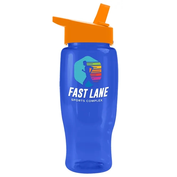 Garyline® Poly+ Recycled Bottle with Flip-Straw Lid - 27 oz.... from ASI 40480 Koozie Group
