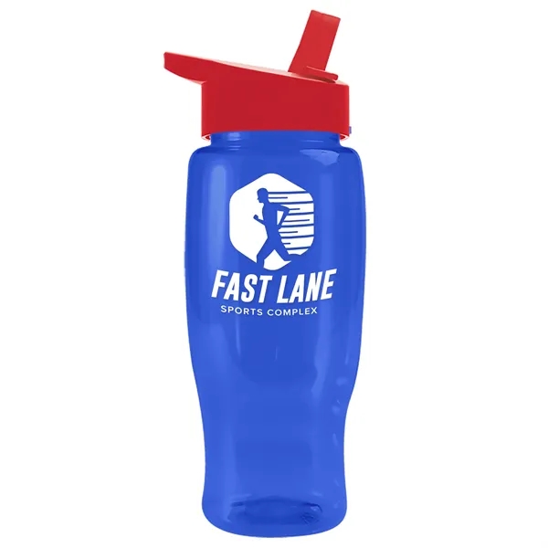 Garyline® Poly+ Recycled Bottle with Flip-Straw Lid - 27 oz.... from ASI 40480 Koozie Group