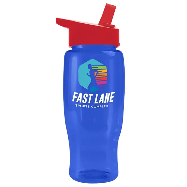 Garyline® Poly+ Recycled Bottle with Flip-Straw Lid - 27 oz.... from ASI 40480 Koozie Group