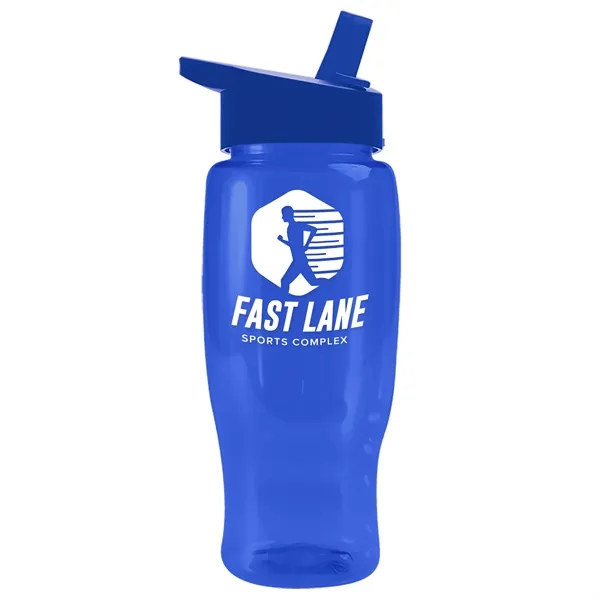 Garyline® Poly+ Recycled Bottle with Flip-Straw Lid - 27 oz.... from ASI 40480 Koozie Group