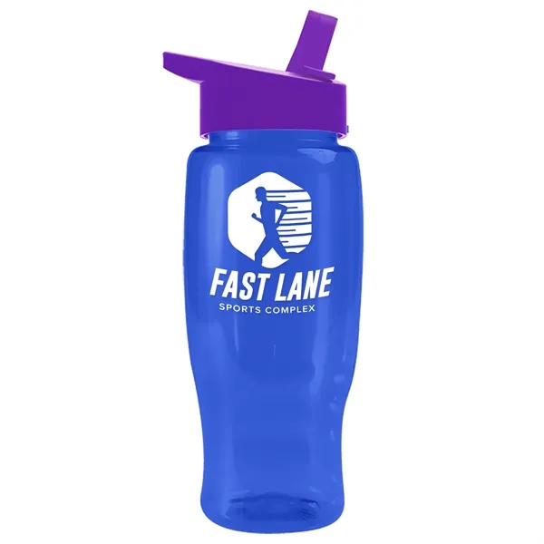Garyline® Poly+ Recycled Bottle with Flip-Straw Lid - 27 oz.... from ASI 40480 Koozie Group