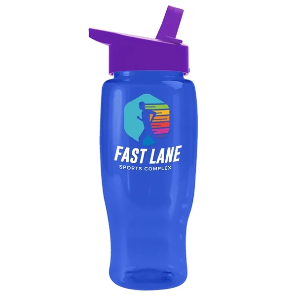 Garyline® Poly+ Recycled Bottle with Flip-Straw Lid - 27 oz.... from ASI 40480 Koozie Group