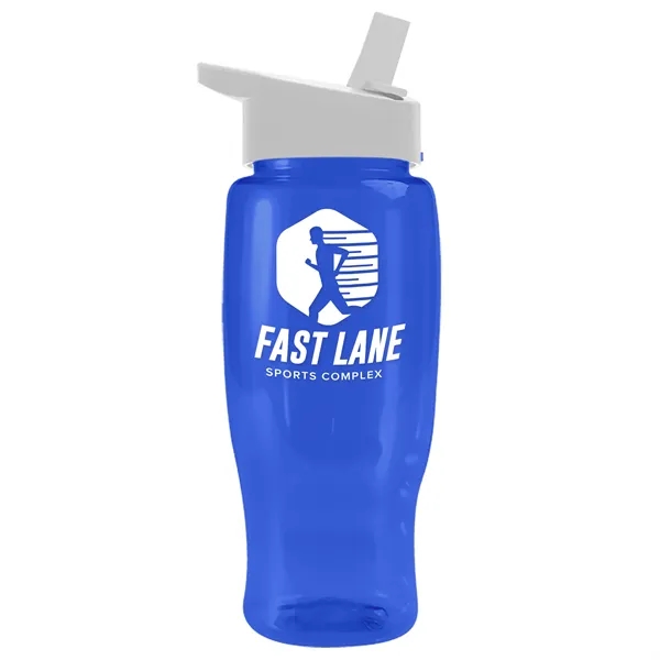 Garyline® Poly+ Recycled Bottle with Flip-Straw Lid - 27 oz.... from ASI 40480 Koozie Group