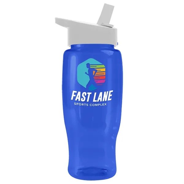 Garyline® Poly+ Recycled Bottle with Flip-Straw Lid - 27 oz.... from ASI 40480 Koozie Group