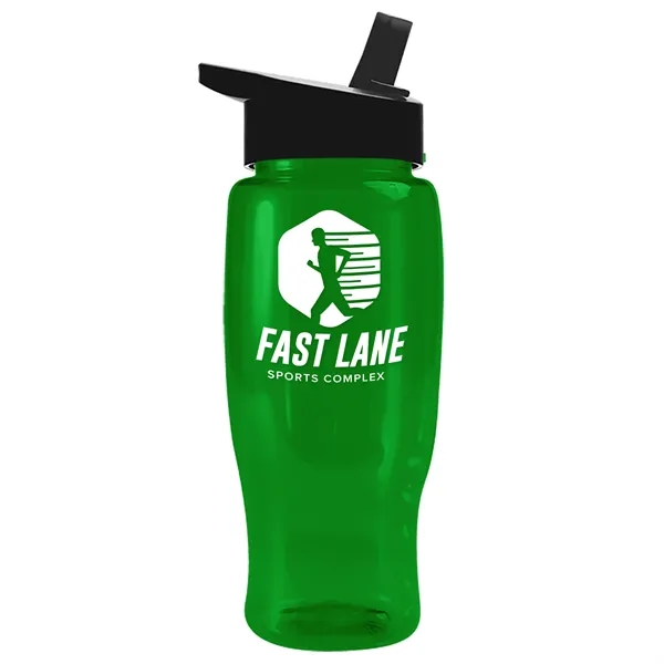 Garyline® Poly+ Recycled Bottle with Flip-Straw Lid - 27 oz.... from ASI 40480 Koozie Group