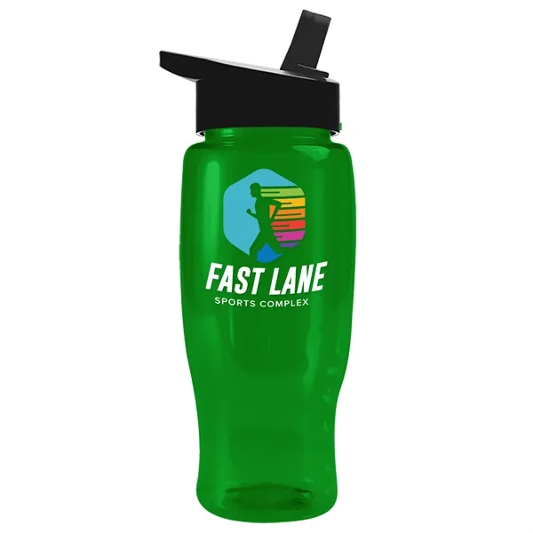 Garyline® Poly+ Recycled Bottle with Flip-Straw Lid - 27 oz.... from ASI 40480 Koozie Group