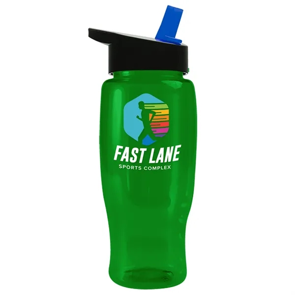 Garyline® Poly+ Recycled Bottle with Flip-Straw Lid - 27 oz.... from ASI 40480 Koozie Group