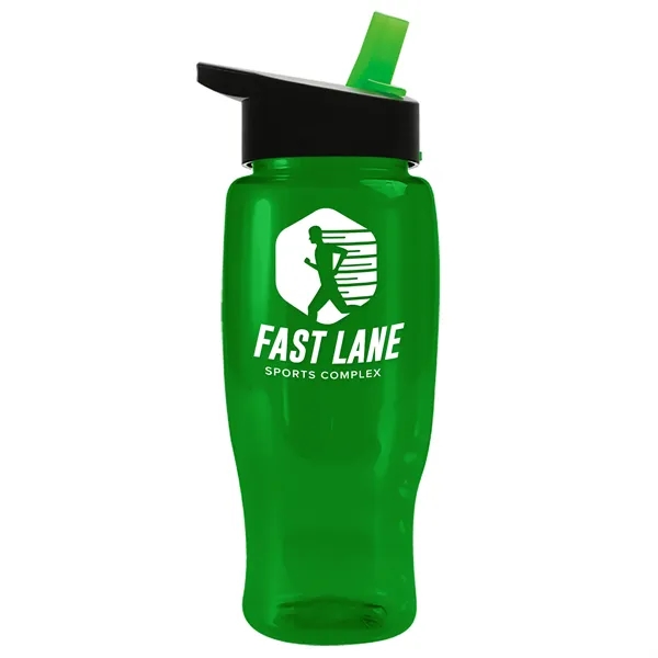 Garyline® Poly+ Recycled Bottle with Flip-Straw Lid - 27 oz.... from ASI 40480 Koozie Group