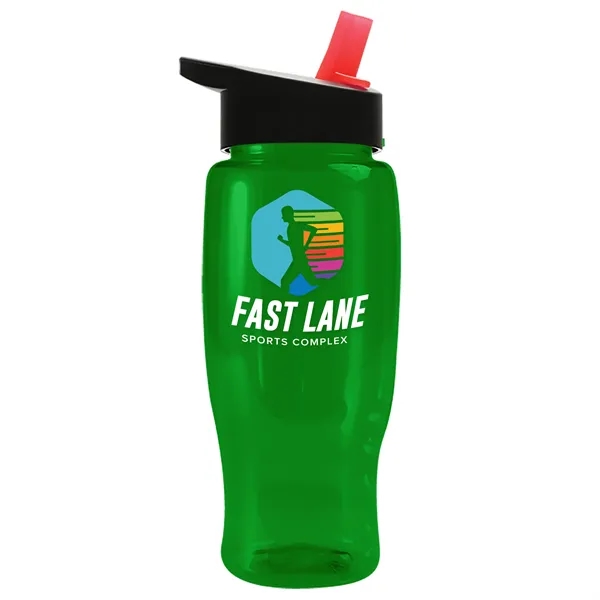 Garyline® Poly+ Recycled Bottle with Flip-Straw Lid - 27 oz.... from ASI 40480 Koozie Group