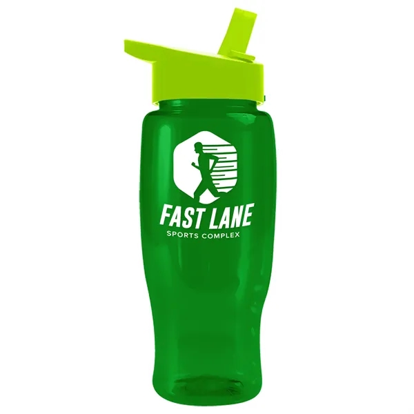 Garyline® Poly+ Recycled Bottle with Flip-Straw Lid - 27 oz.... from ASI 40480 Koozie Group