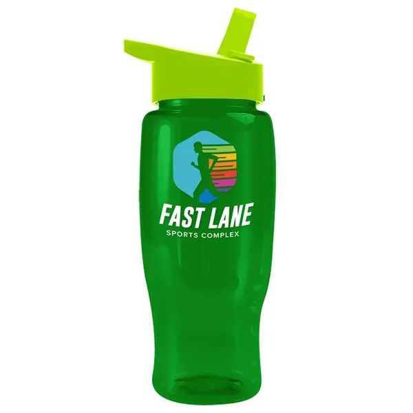 Garyline® Poly+ Recycled Bottle with Flip-Straw Lid - 27 oz.... from ASI 40480 Koozie Group