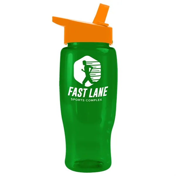 Garyline® Poly+ Recycled Bottle with Flip-Straw Lid - 27 oz.... from ASI 40480 Koozie Group