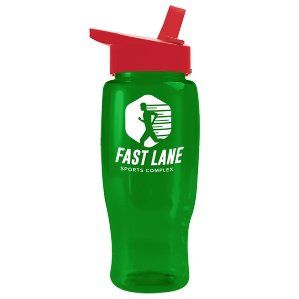 Garyline® Poly+ Recycled Bottle with Flip-Straw Lid - 27 oz.... from ASI 40480 Koozie Group