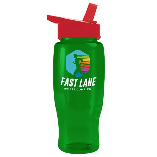 Garyline® Poly+ Recycled Bottle with Flip-Straw Lid - 27 oz.... from ASI 40480 Koozie Group